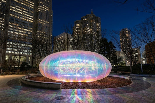 万博のレガシー作品、東京の夜へ。奥中章人の光の作品が「TOKYO LIGHTS 2026」に登場
